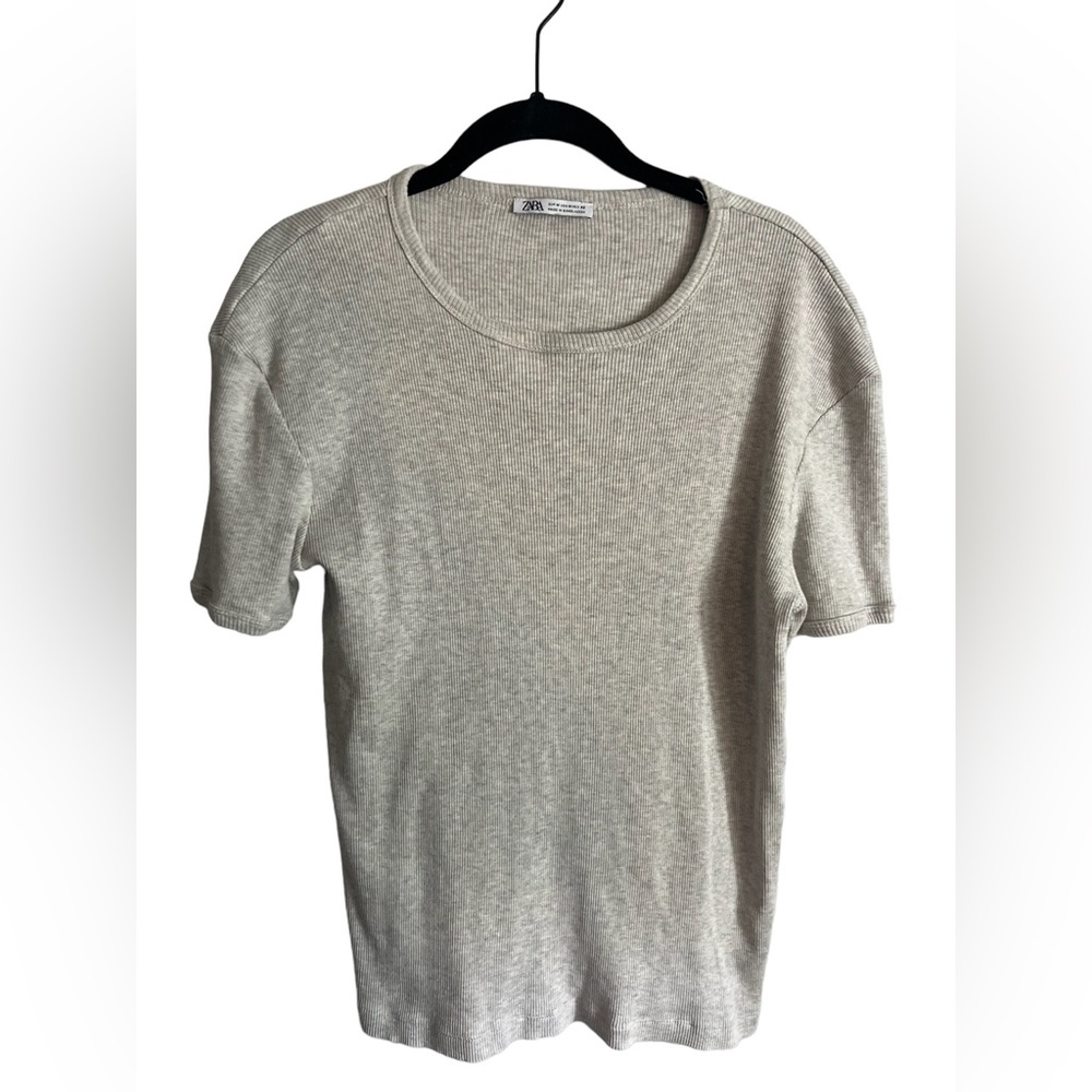 Zara ribbed shirt